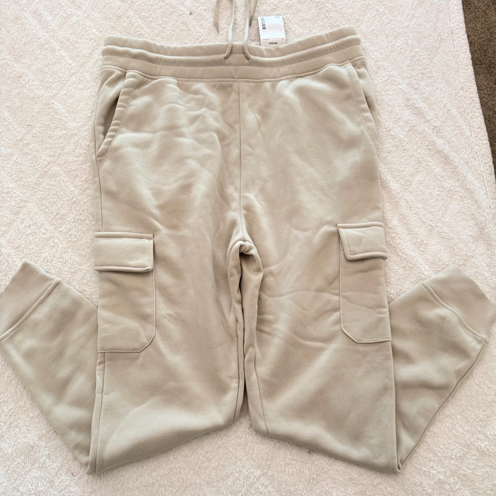 Rue 21 Men’s Beige Jogger Sweatpants